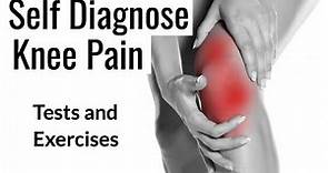 Knee Pain diagnosis and Exercises