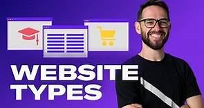 5 Website Types & How To Design Them | Free Web Design Course | Episode 16