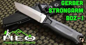 Gerber Strongarm: Tactical Grey in BDZ-1 Steel (Better than the original?)