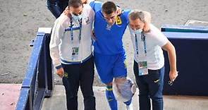 Eurocopa: Artem Besedin es baja para Ucrania tras brutal lesión sufrida ante Suecia