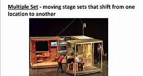 Tech Theatre with Mr Lawrence - Types of Sets