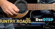 Take Me Home Country Roads - John Denver (1971) Easy Guitar Chords Tutorial with Lyrics