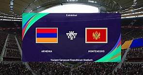 ⚽ Armenia vs Montenegro - Vazgen Sargsyan Republican Stadium | 24/03/2022 | Gameplay