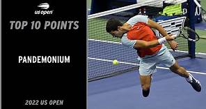 Top 10 Points of the Tournament | 2022 US Open