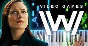 Video Games - Westworld Season 4 (Lana Del Rey) | Piano Tutorial