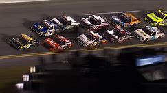 Christian Eckes spins from the front, collecting multiple trucks at Daytona