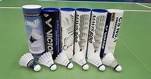 Which is the best Nylon Plastic shuttlecock for Badminton?
