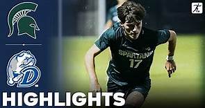 Michigan State vs Drake | NCAA College Soccer | Highlights - October 27, 2023