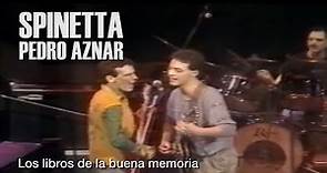 SPINETTA feat PEDRO AZNAR - Los libros de la buena memoria (En vivo Badia & Cia)
