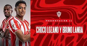 🎥 Rueda de prensa presentación de nuevos jugadores Choco Lozano y Bruno Langa