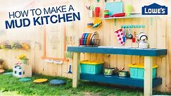 How To Build an Outdoor Mud Kitchen | Home Becomes