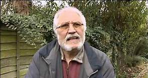 Dave Lee Travis talks to the media