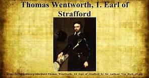 Thomas Wentworth, 1. Earl of Strafford