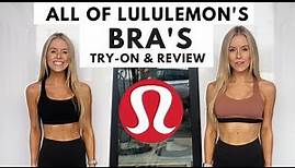 EVERY Lululemon Sports Bra Try On & Review | Keltie O'Connor