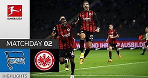 Hertha Berlin - Eintracht Frankfurt | 1-3 | Highlights | Matchday 2 – Bundesliga 2020/21