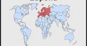 1. Países y Nacionalidades en RUSO (Europa)