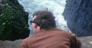 John Lennon At The Cliffs Of Moher In Ireland - Color Home Movie - 27 March 1964