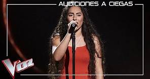 Alba Cortés canta 'Uno x uno' | Audiciones a ciegas | La Voz Antena 3 2021