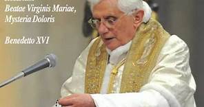 Rosario in Latino, di Benedetto XVI - Misteri Dolorosi