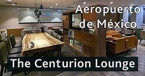 Sala VIP The Centurion Lounge de American Express en el aeropuerto de Ciudad de México