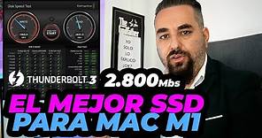 Análisis de uno de los mejores SSD NVMe THUNDERBOLT 3 EXTERNO para MAC M1 que puedes comprar en 2021