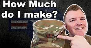 MILITARY OFFICER PAY - What does a Captain (O-3) make?
