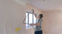 How to spray paint walls and ceilings different colours with an Airless paint sprayer | WAGNER