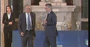 Massimo Moratti premiato alla Hall of Fame del Calcio Italiano 2013