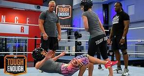 Sara gets slammed by Billy: WWE Tough Enough, July 14, 2015