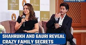 Shahrukh and Gauri Khan's fun banter during the launch of her debut book | Oneindia News