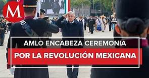 Así fue la ceremonia del 110 aniversario de la Revolución Mexicana