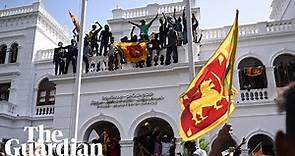 Sri Lanka protesters enter prime ministerial compound after president flees