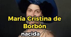 María Cristina de Borbón. Regente de España #españa #historia #biografias | El Historiador