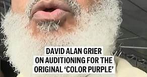 David Alan Grier on auditioning for the original ‘Color Purple’
