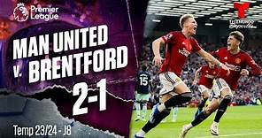 Highlights & Goles: Man. United v. Brentford 2-1 | Premier League | Telemundo Deportes