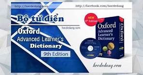 Hướng dẫn chi tiết cài đặt từ điển Oxford Dictionary 9th - Kèm link download