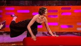 Anne Hathaway demonstrates zero gravity - The Graham Norton Show: Series 16 Episode 6 - BBC One