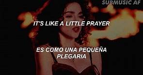 Madonna - Like a Prayer Subtitulado Español e Ingles Lyrics!