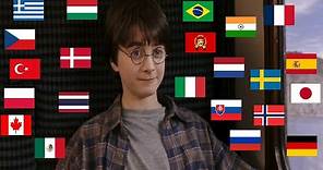 I'M HARRY, HARRY POTTER IN 23 DIFFERENT LANGUAGES - Harry Potter Multilanguage