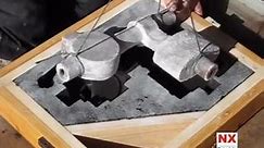 铸造工厂，砂型铸造模具的制作过程