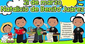 Natalicio de Benito Juárez | Biografía para niños