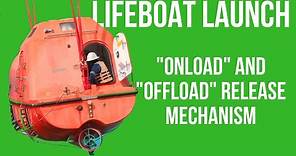 Lifeboat Release System - Launching procedure of Lifeboat Explained