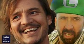 Why Is Nic Cage Looking At Pedro Pascal? - The 'Make Your Own Kind Of Music' Meme Explained