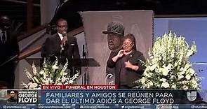 Funeral y entierro de George Floyd en Houston