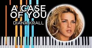 A Case of You (Diana Krall) - Piano Tutorial