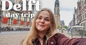 A day visiting Delft | Netherlands travel vlog 🇳🇱