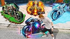 Collecting *RARE* ELEMENTAL BIKES in GTA 5 RP!