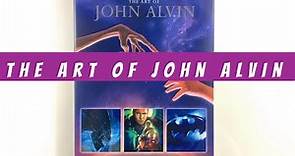 The Art of John Alvin (flip through) Artbook