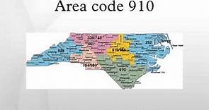 Area code 910
