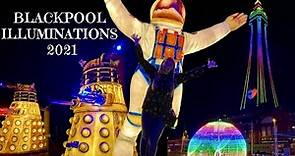 Blackpool Illuminations 2021 Vlog | Promenade Lights Tour